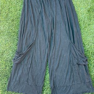 Black Wide-Leg Pants